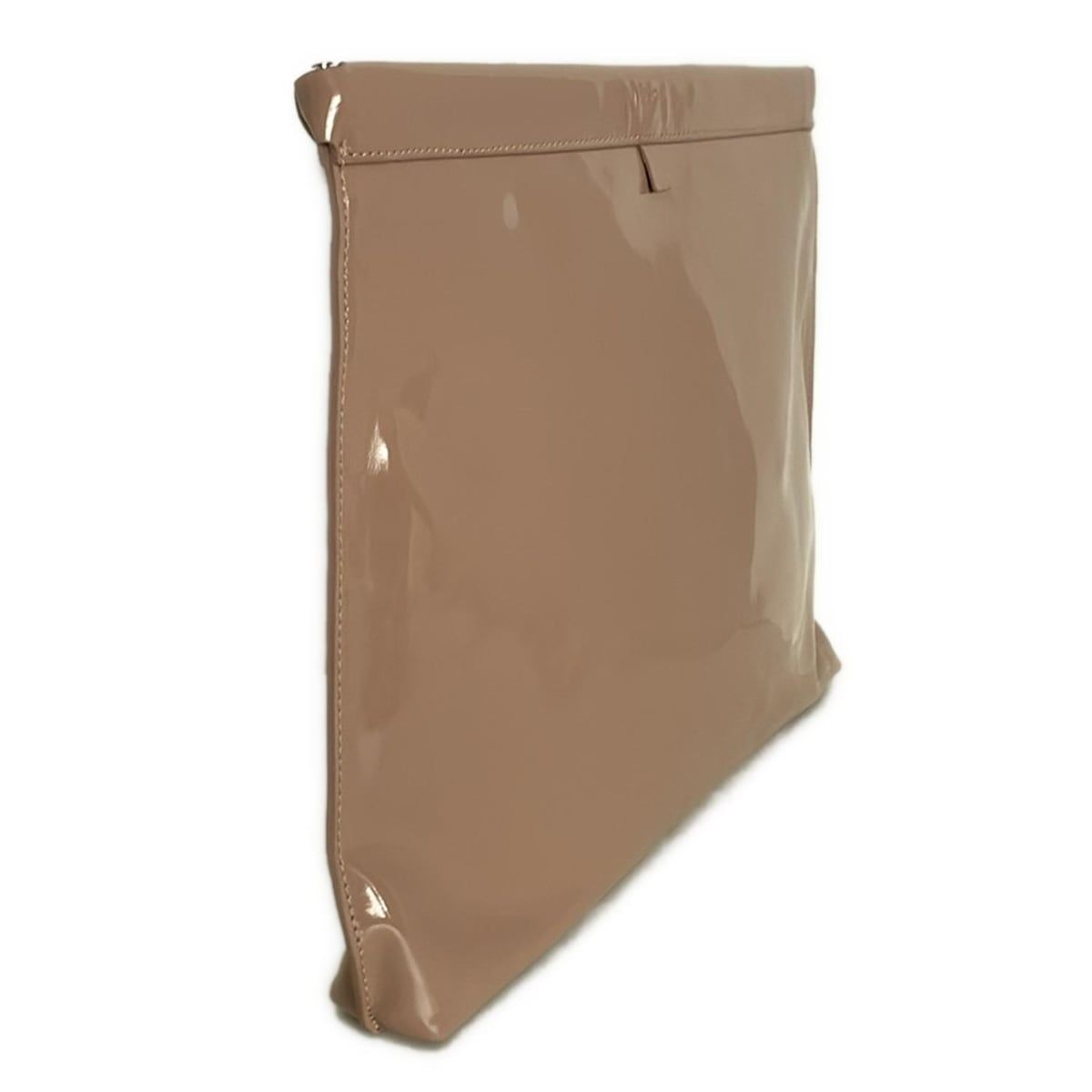 N゜21 ヌメロ ヴェントゥーノ クラッチバッグ - ピンクベージュ レザー