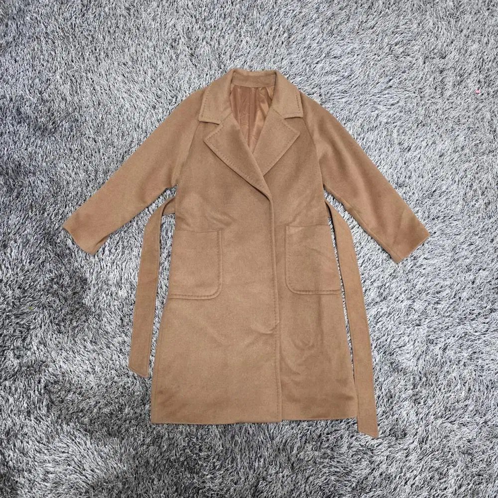 MOGG カシミア ウール ロングコート レディース S JP282