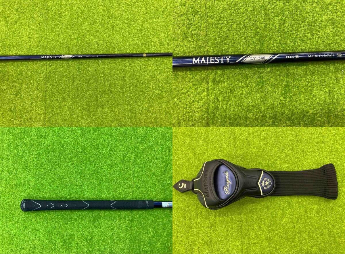  MAJESTY マジェスティ Royale 2021 FW フェアウェイ シャフトオリジナルシャフト フレックスR 約43インチ フェアウェイウッド メンズ