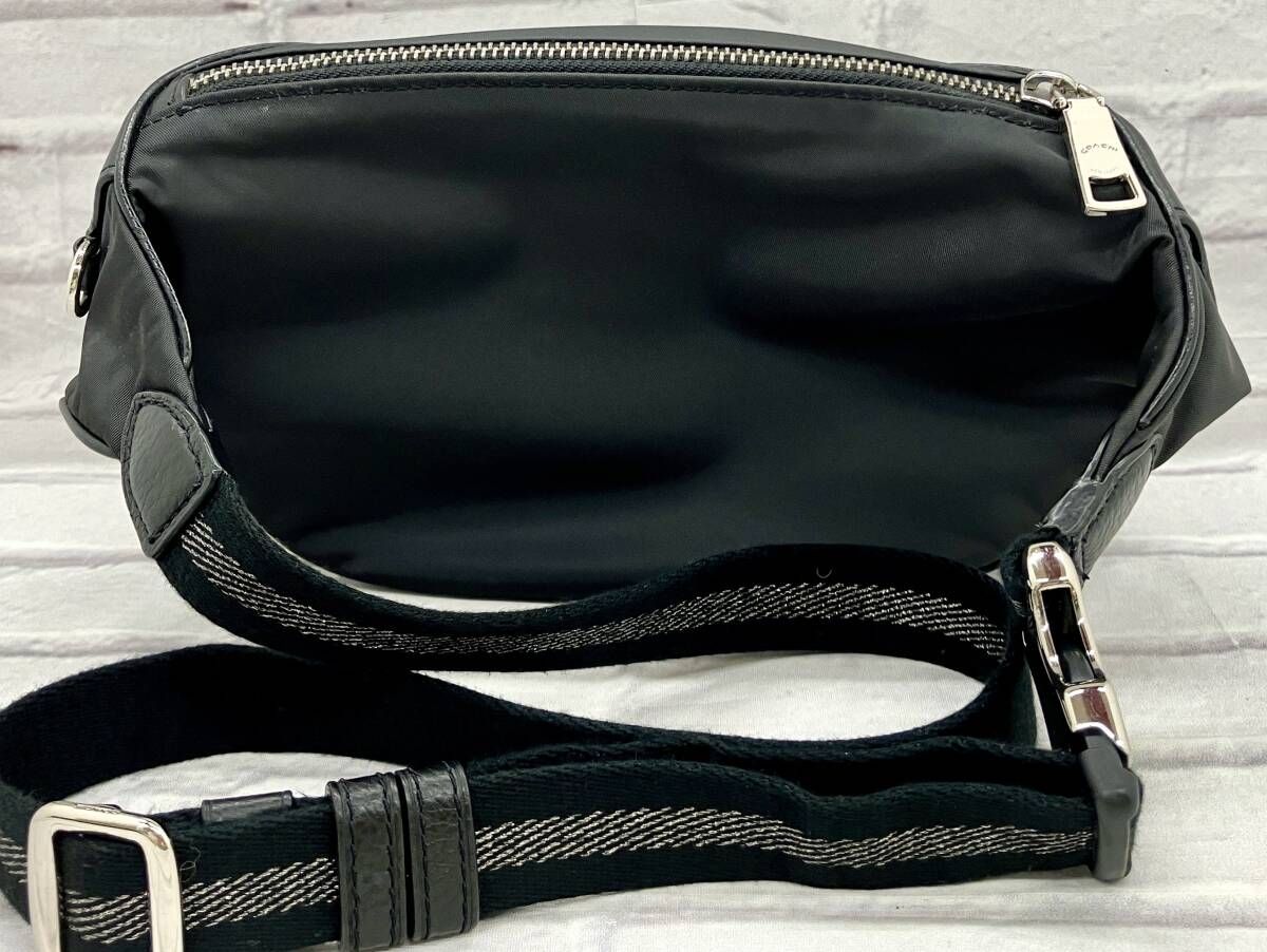 COACH コーチ ウエストポーチ 91066 ブラック