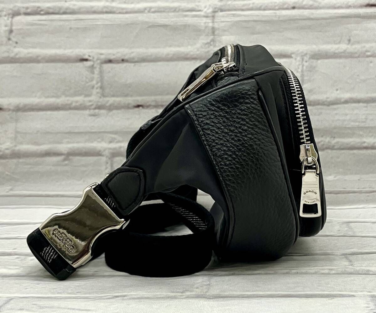 COACH コーチ ウエストポーチ 91066 ブラック WWW_DECORATOM_COM_BR