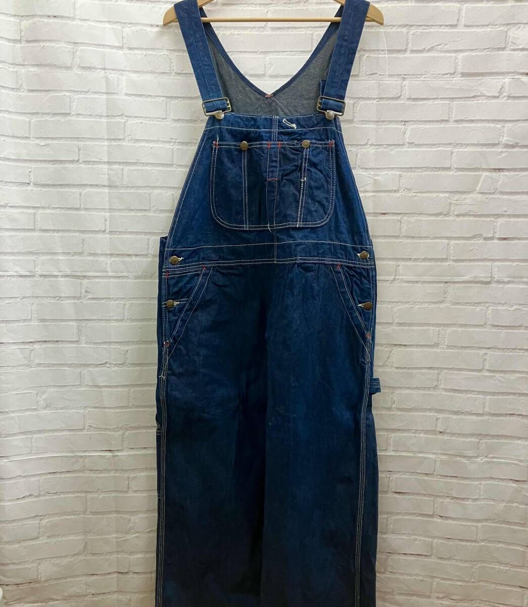 BIG MAC ビッグマック オーバーオール オールインワン 60s SQUARE BAK 濃紺 古着 サイズ不明