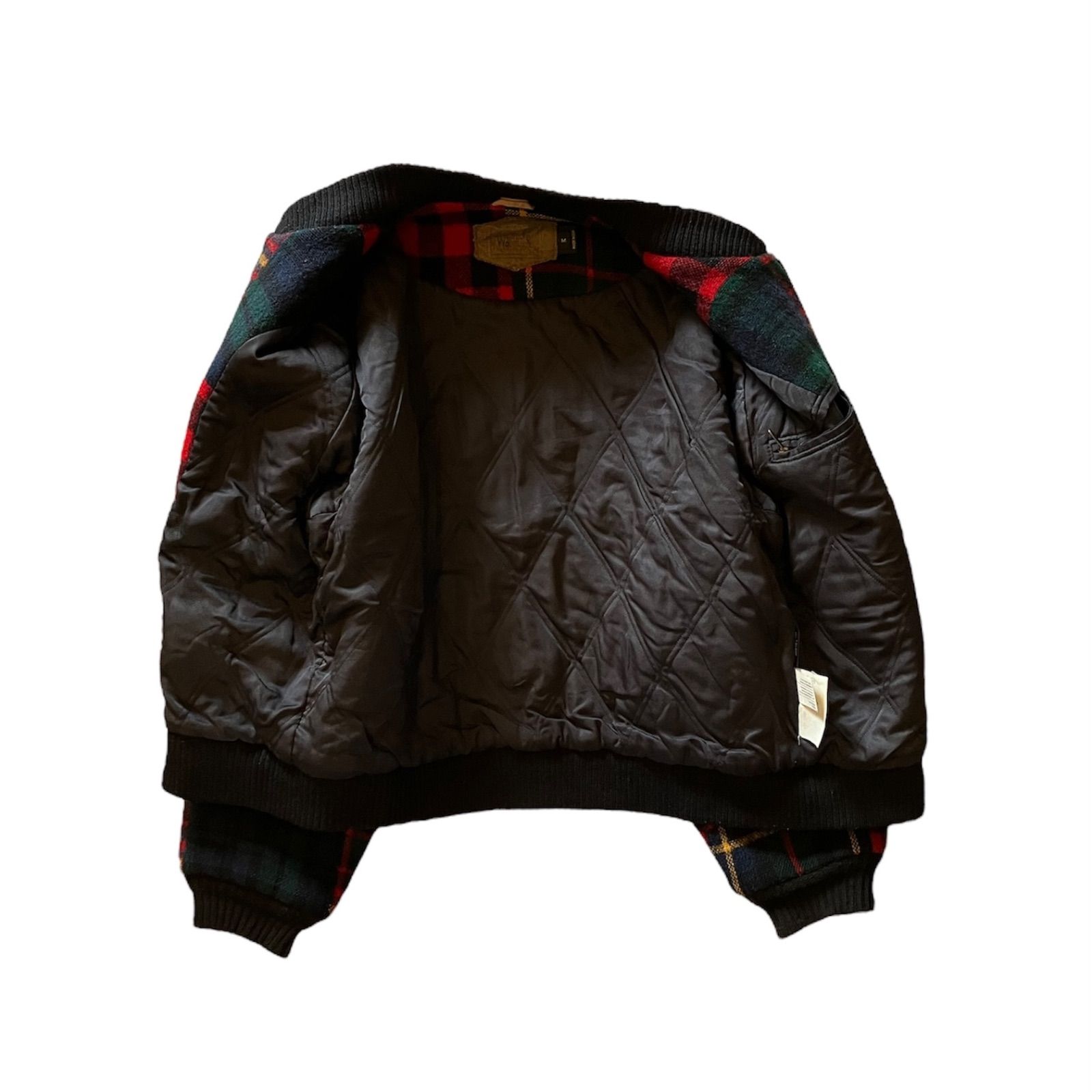 Wool richL 90s ビンテージブルゾン ウールジャケット Lサイズ 楽天