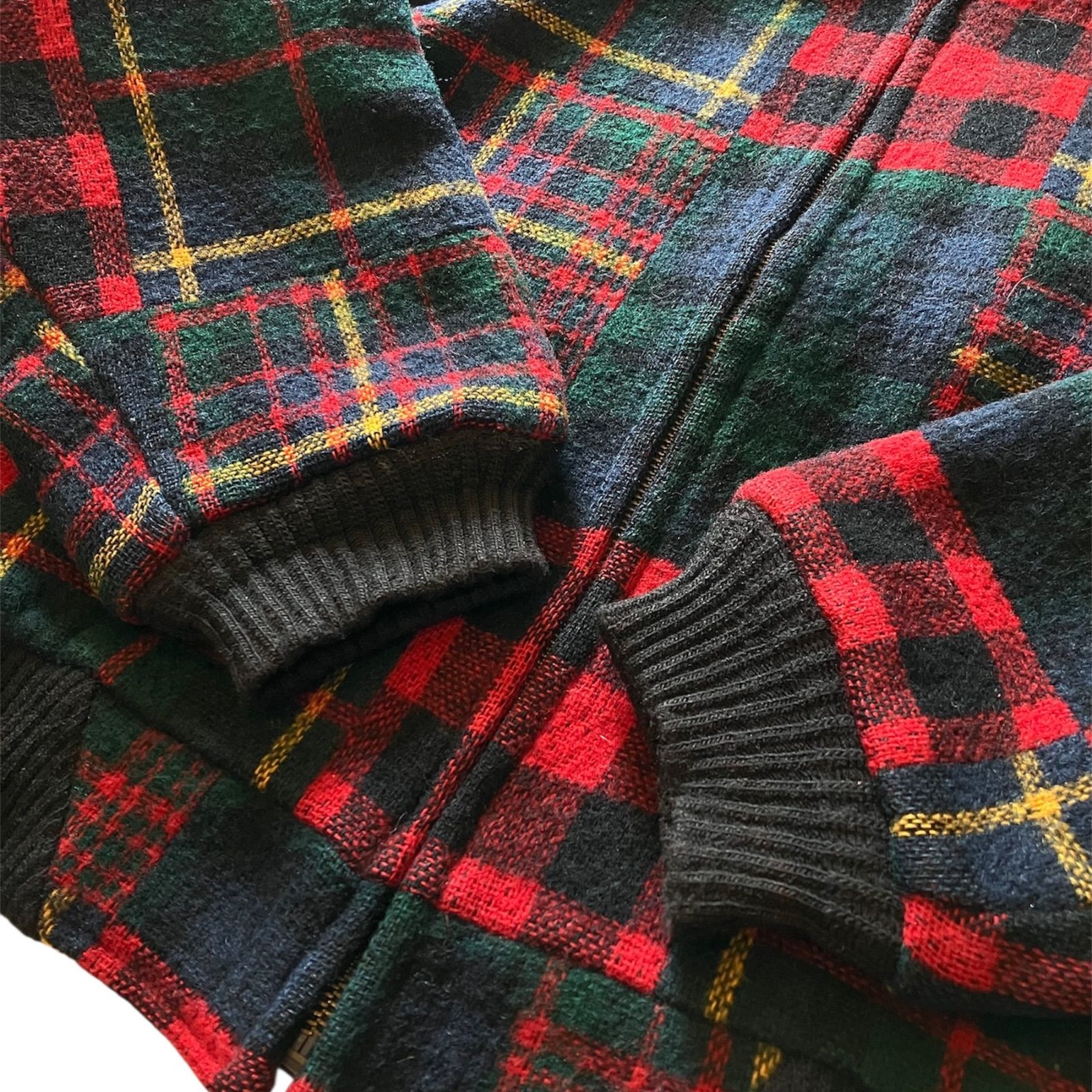 美品・USA製90s Woolrichウールジャケット　バッファローチェック　M 90's デッドストック WoolRich ウールリッチ スタッグジャケット Made
