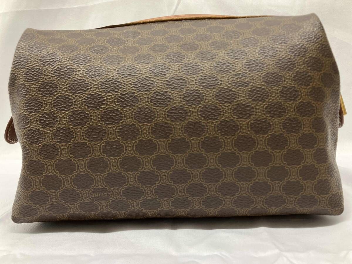 CELINE セリーヌ マカダム ポーチ ブラウン MC98 2