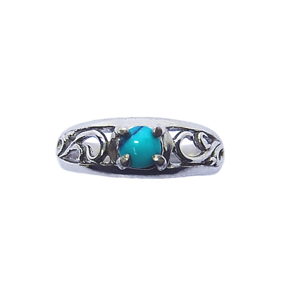 出産祝い 誕生日プレゼント 誕生石入りピンキーリング 母の日 レディス ブルー 3号 bbr-01175-p12