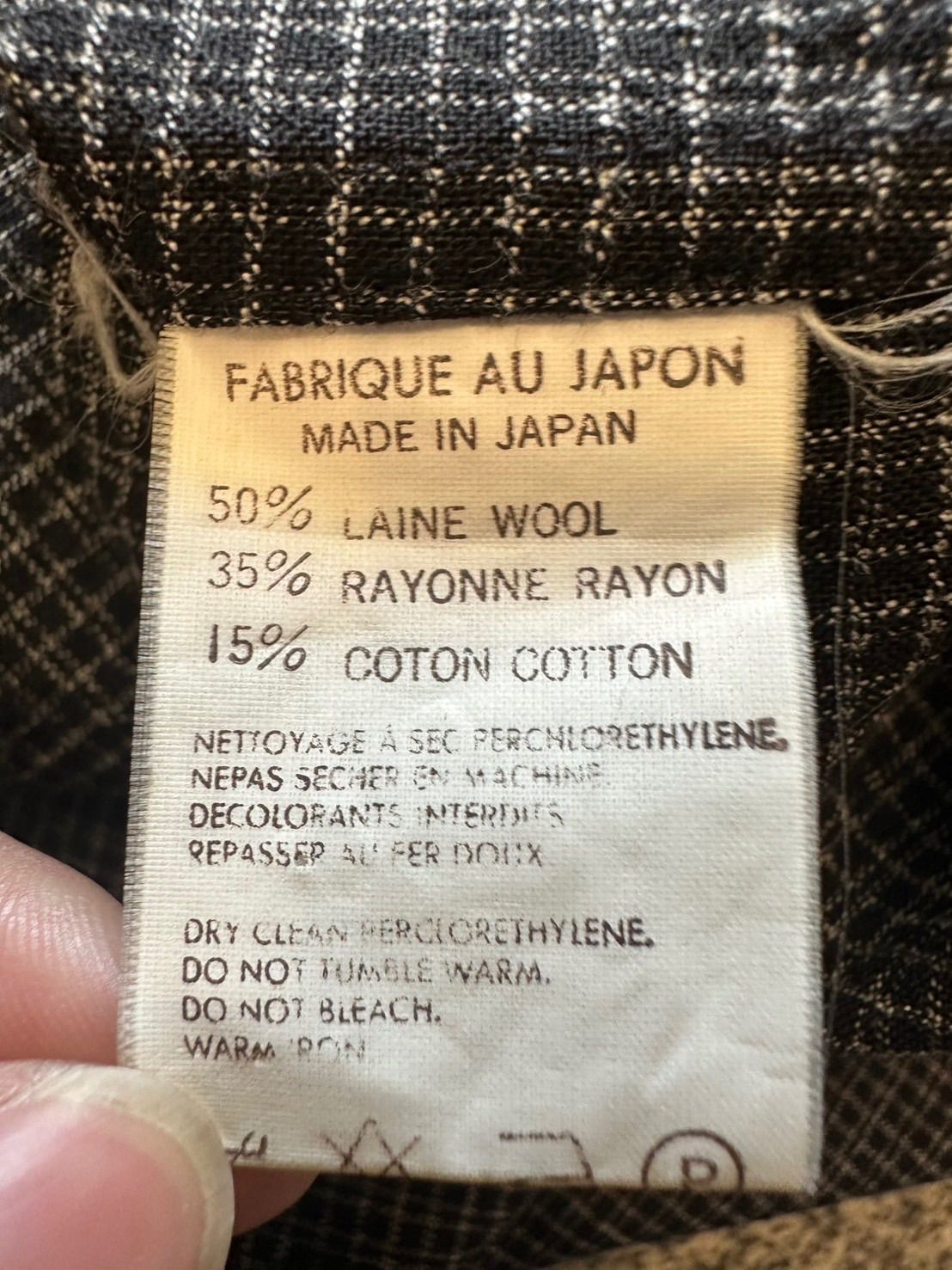 碁盤格子 チェックシャツ