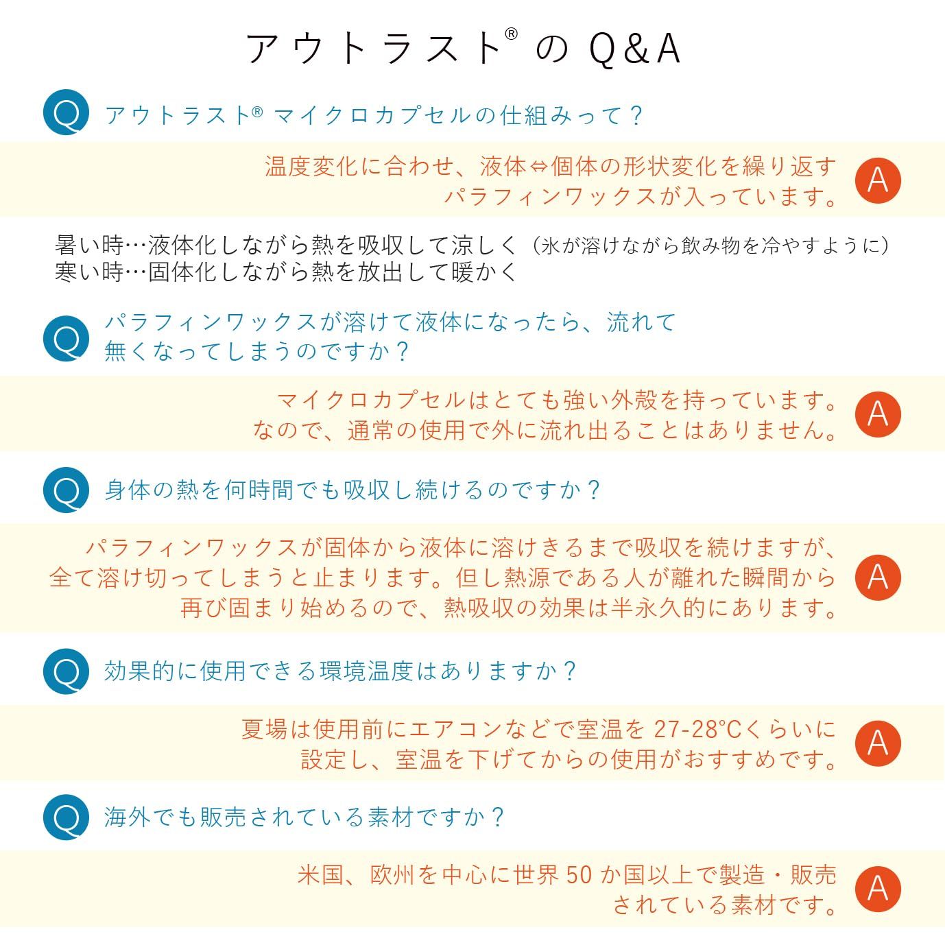 アウトラスト レギュラーサイズ