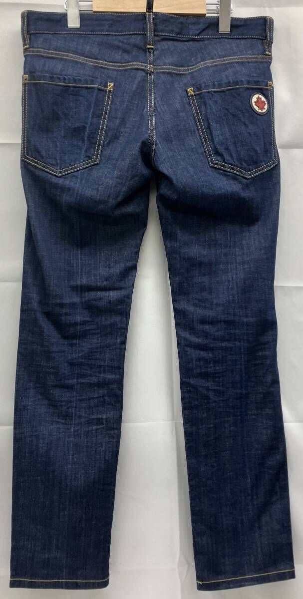 ディースクエアード ストレートパンツ サイズ48 インディゴブルー デニム ジーンズ