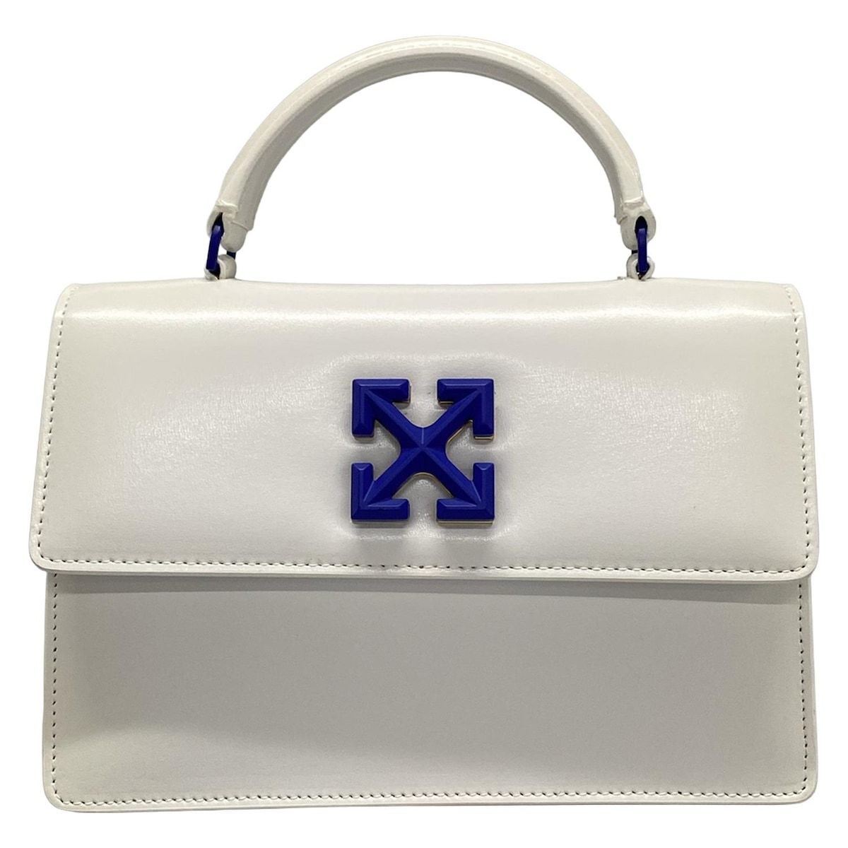 Off-White オフホワイト ハンドバッグ - 白 レザー