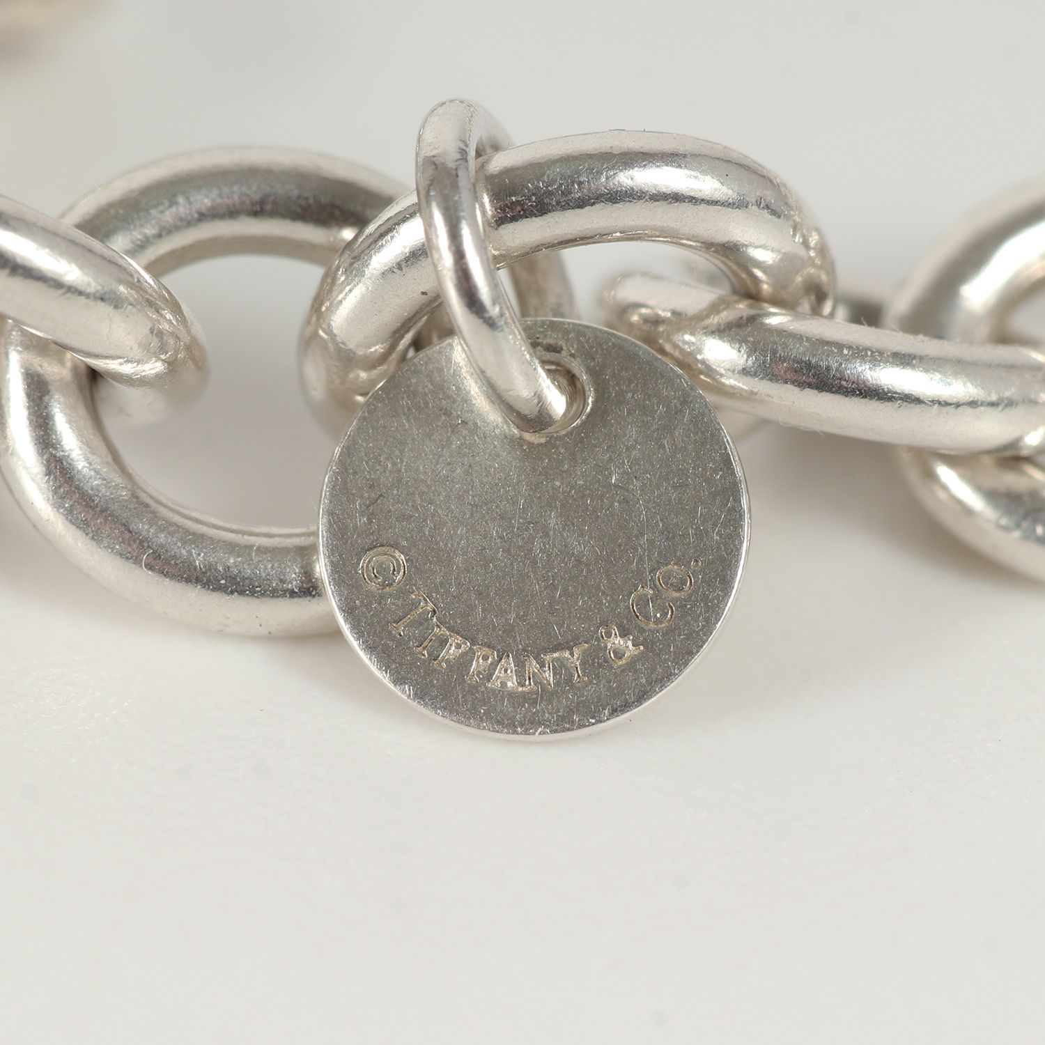TIFFANY&Co. ティファニー 1837 パドロック チャーム チェーンリンク 
