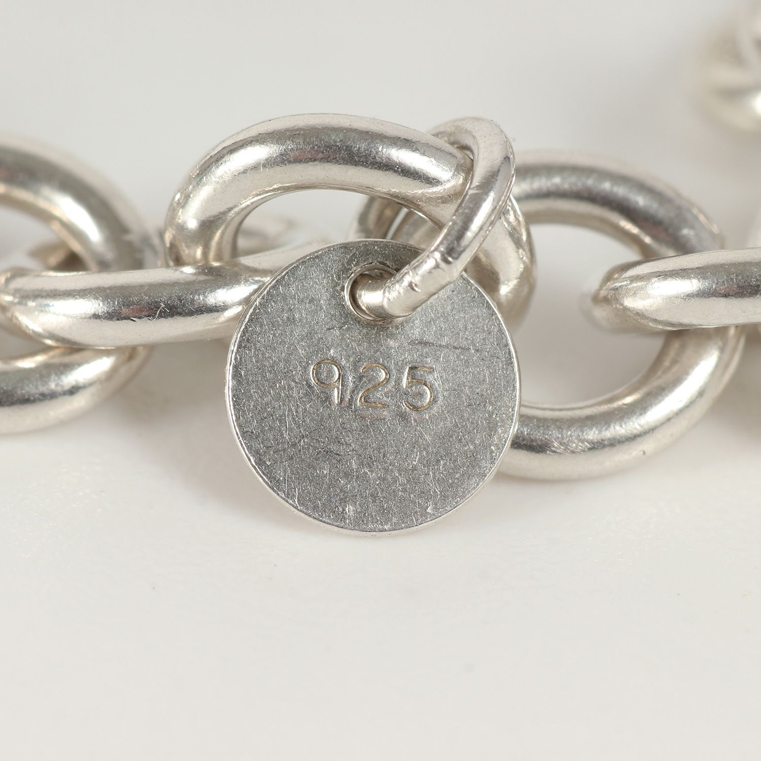 TIFFANY&Co. ティファニー 1837 パドロック チャーム チェーンリンク 