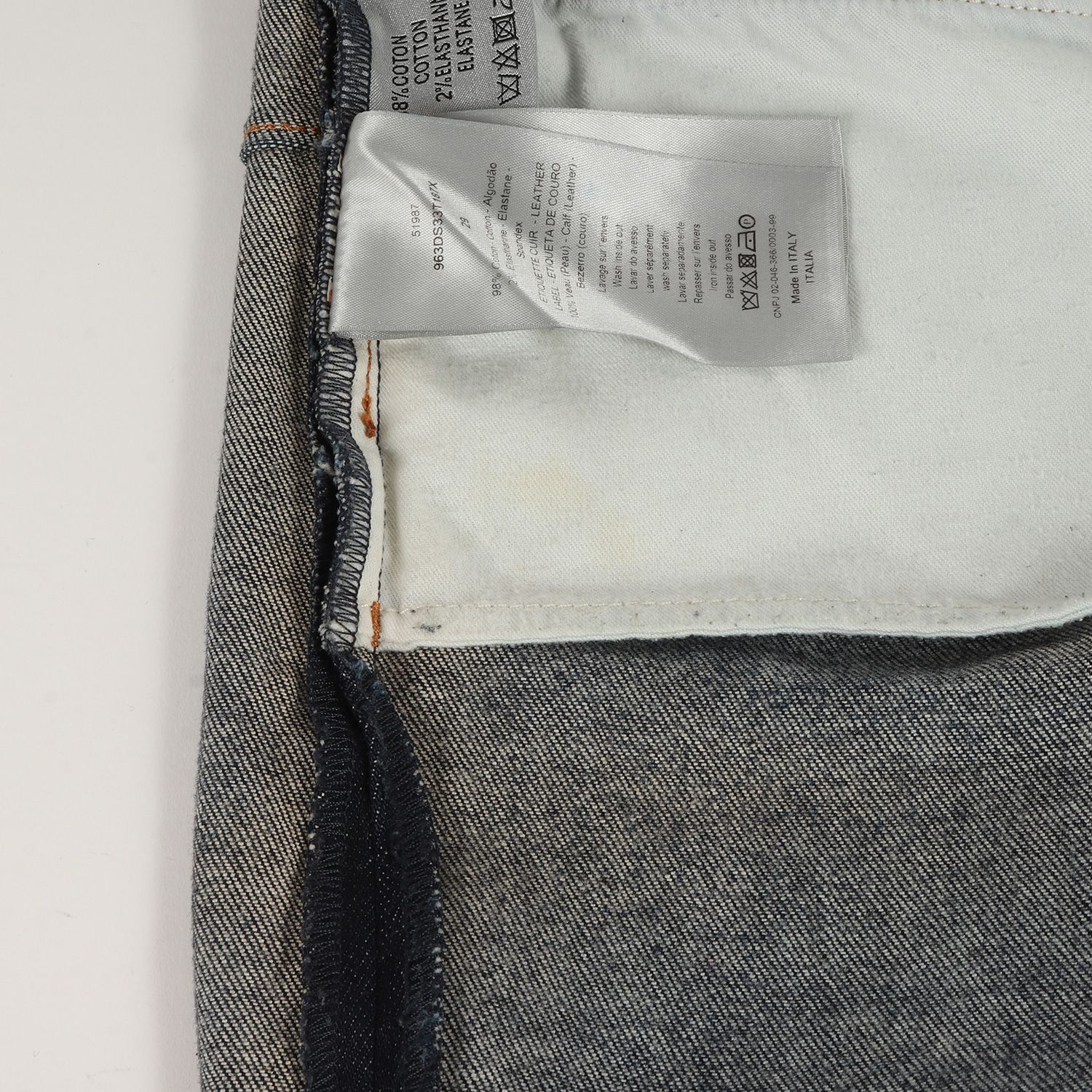 Dior HOMME ディオールオム パンツ サイズ:29 ウォッシュ加工 ATELIER