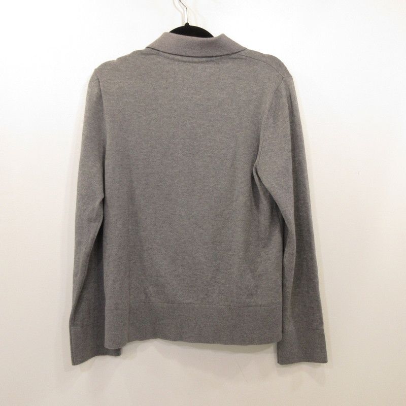 姫路東店 CAMISAS MANOLO カミサスマノロ 長袖シャツ ALLUMINIO KNITTED SHIRT 25023003 グレー サイズ M 102