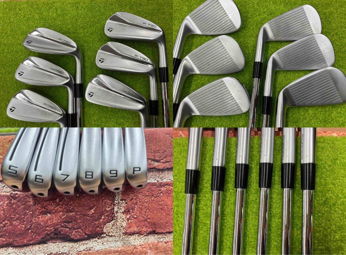 TaylorMade テーラーメイド P 790 2021 アイアンセット シャフトN.S.PRO MOUDUS 3 TOUR 105 フレックスS 6本セット