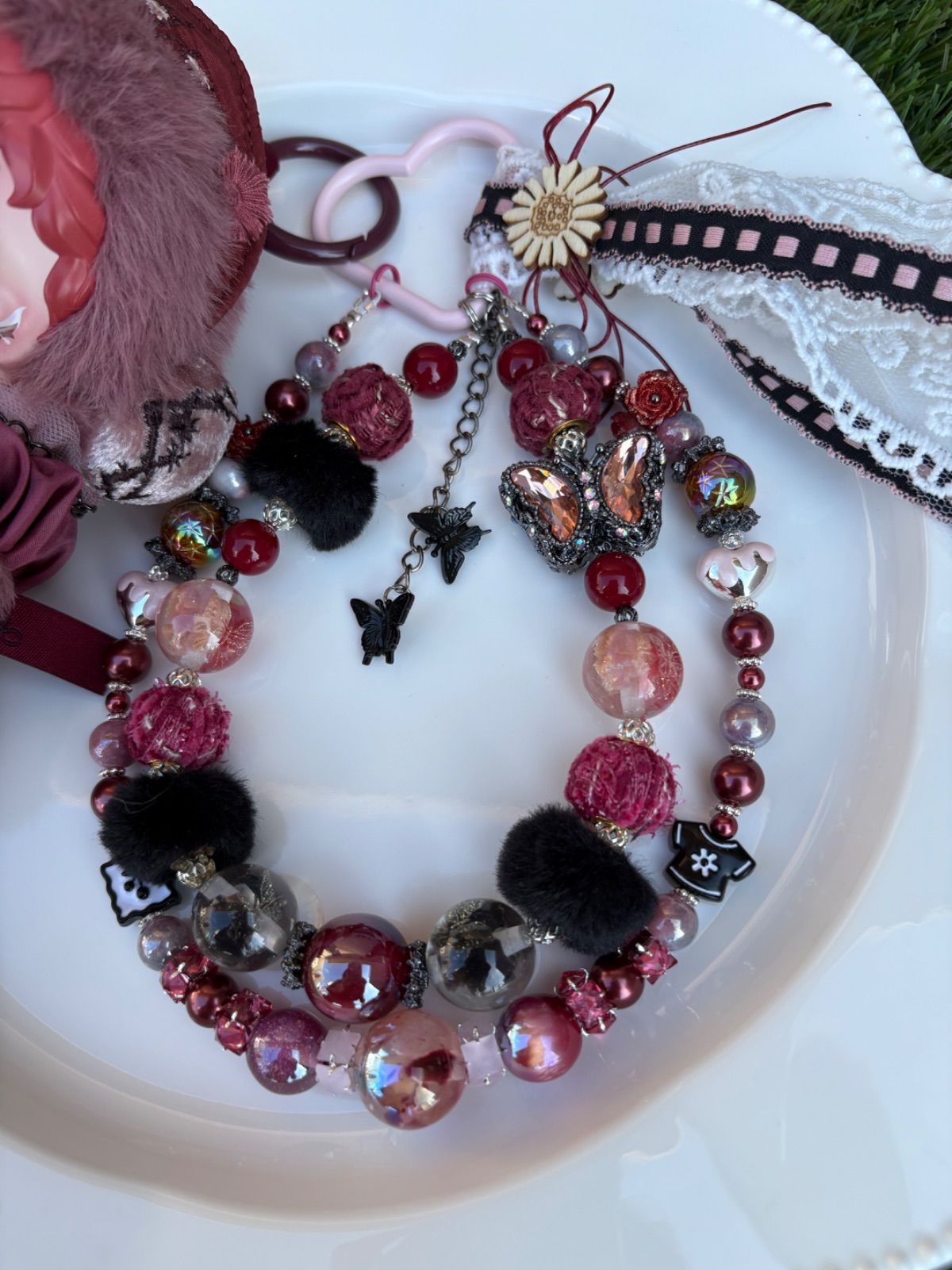 スカルパンダ SKULLPANDA L'impressionnisme ストラップ