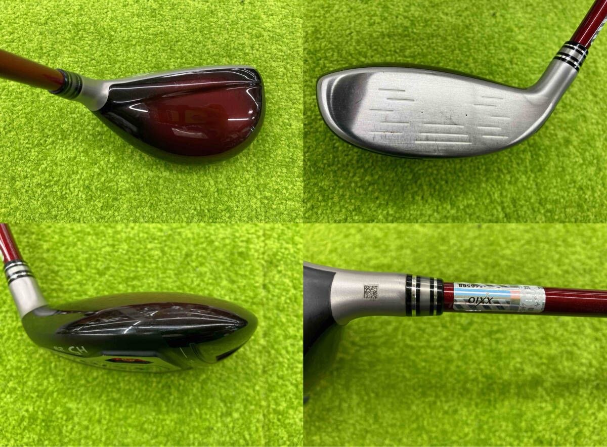 DUNLOP ダンロップ XXIO Ⅹ レッド ユーティリティ 23° MP 1000 フレックスSR 39.75インチ