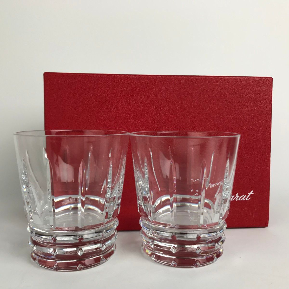 Baccarat バカラ アルルカン ロックグラス ペアグラス