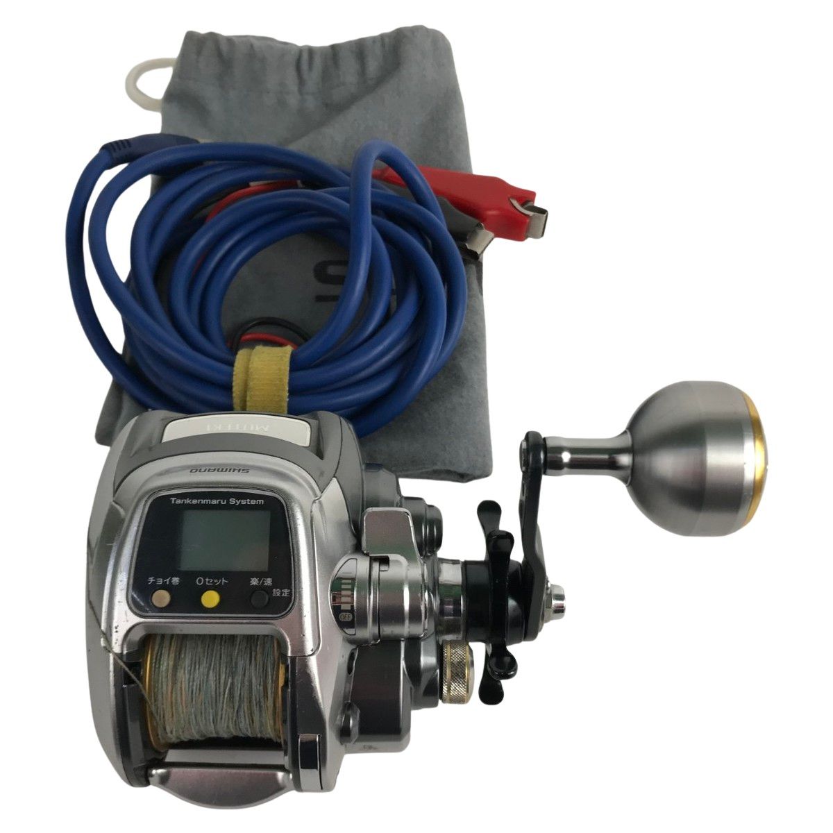 SHIMANO シマノ 電動リール 11フォースマスタ 1000MK 布袋 電源コード付 02893 ゴリ感有