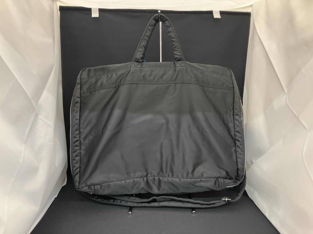 PORTER ポーター タンカー ビジネスバッグ ショルダーバッグ 2way 黒 ブラック ナイロン メンズ 吉田カバン 破れ有り