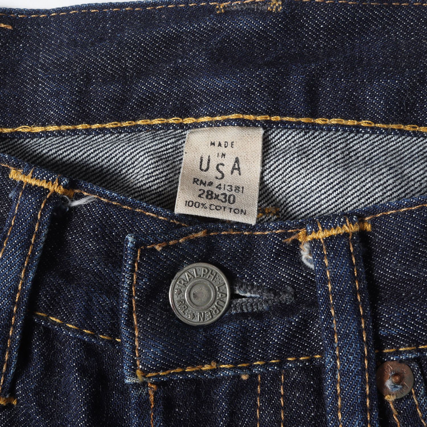 RRL ダブルアールエル パンツ サイズ:28×30 リンスウォッシュ ブーツ 