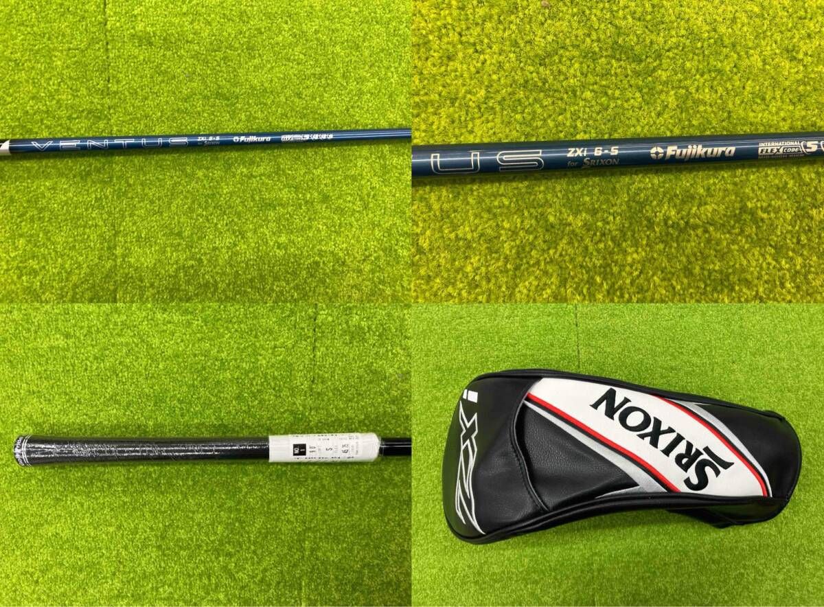  DUNLOP ダンロップ SRIXON ZXi TR ドライバー シャフトVENTUS 6 フレックスS ロフト角9° 約45.75インチ ドライバー メンズ