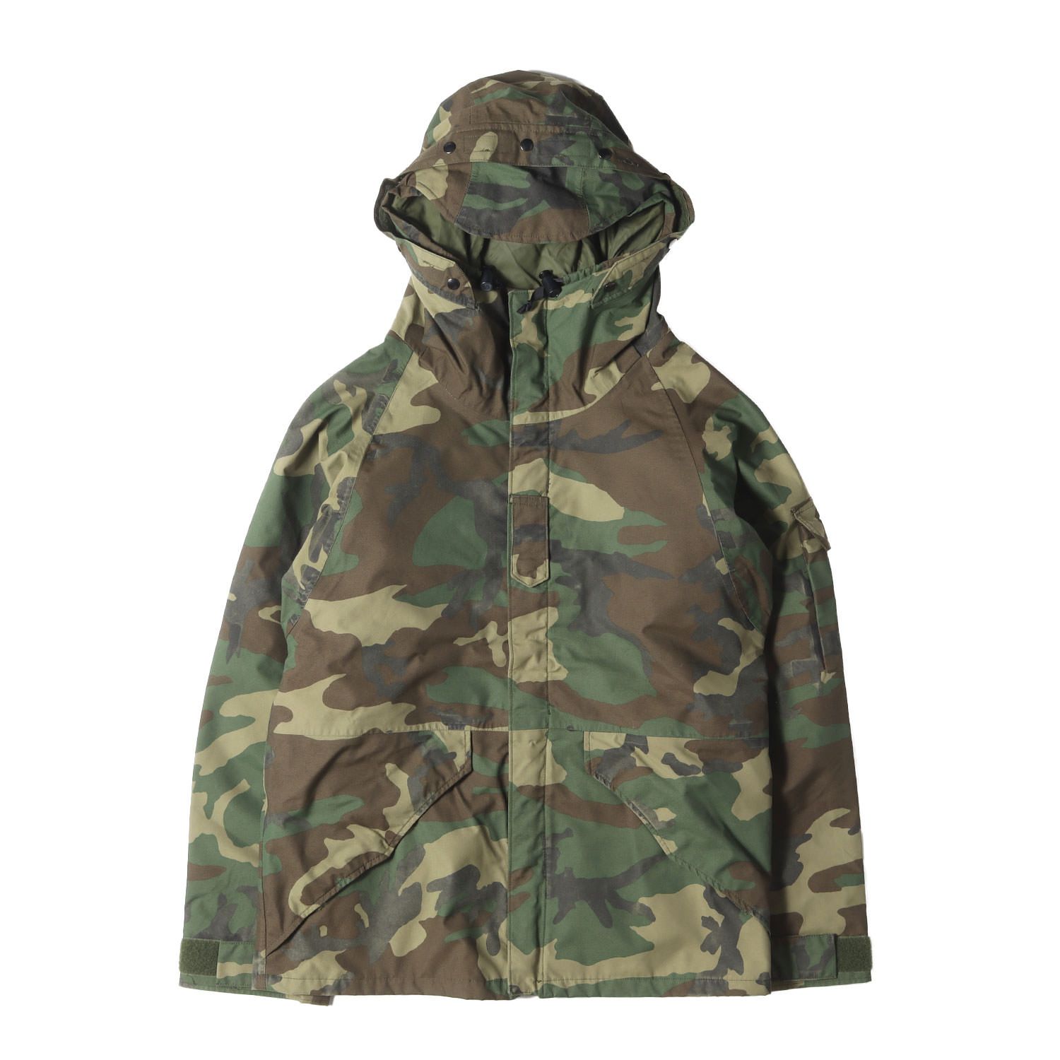 Vintage Military Item ヴィンテージミリタリー ジャケット サイズ:SAMLL-SHORT(S-S) 90s 米軍実物 1st 後期型 GORE-TEX ECWCS GEN I ウッドランドカモパーカー 迷彩 【メンズ】【中古】【K4188】 Vintage Military Item ヴィンテージミリタリー ジャケット サイズ