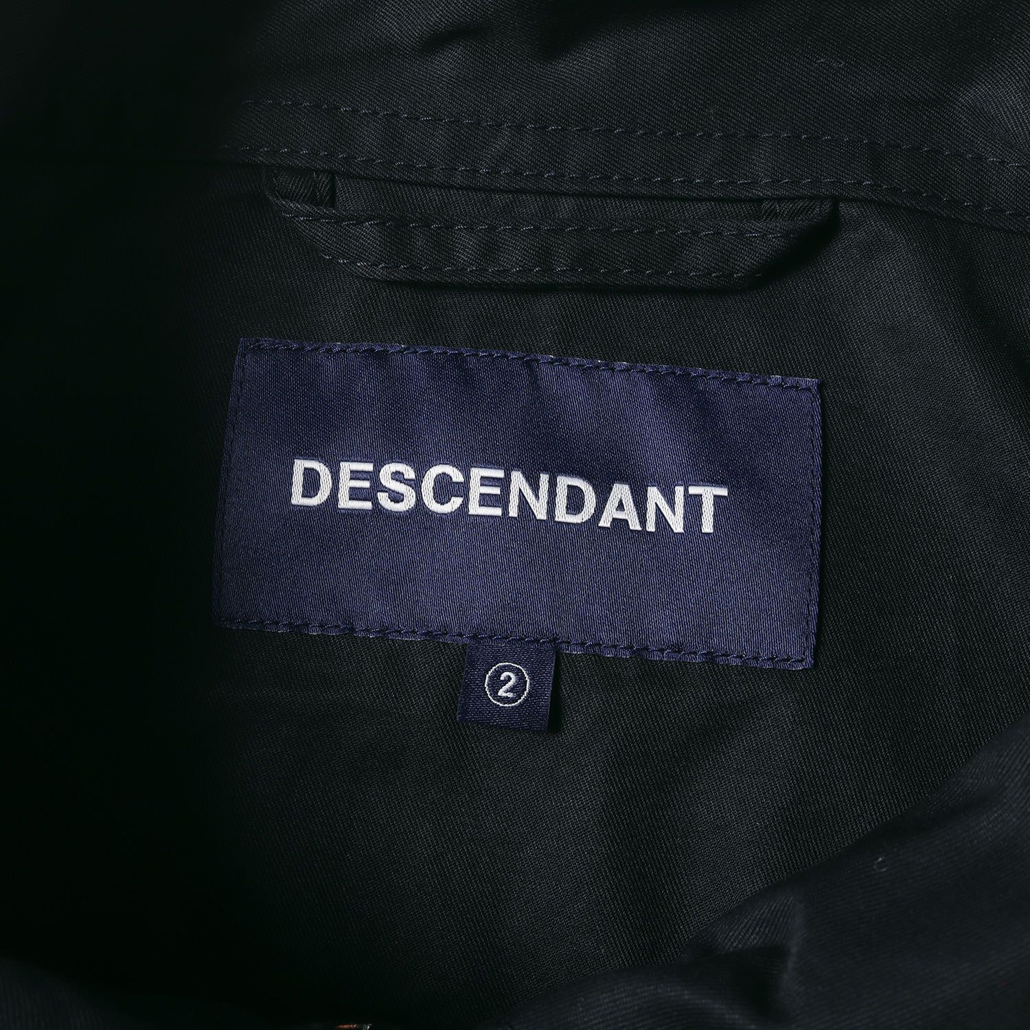 美品 DESCENDANT ディセンダント ジャケット サイズ:2 21SS コットン 