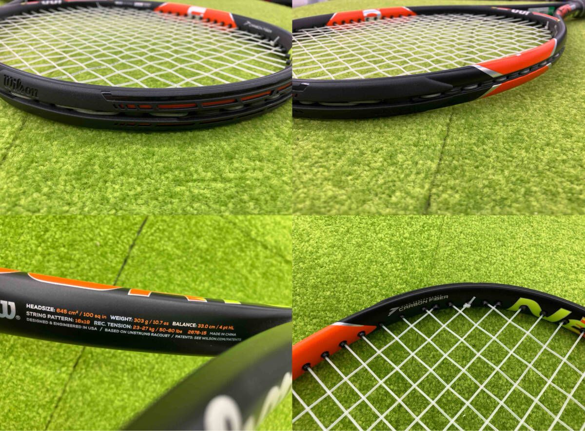 Wilson ウィルソン BURN 100 2015年モデル テニスラケット グリップサイズ3 LLC-HASEGAWATOSO_COM