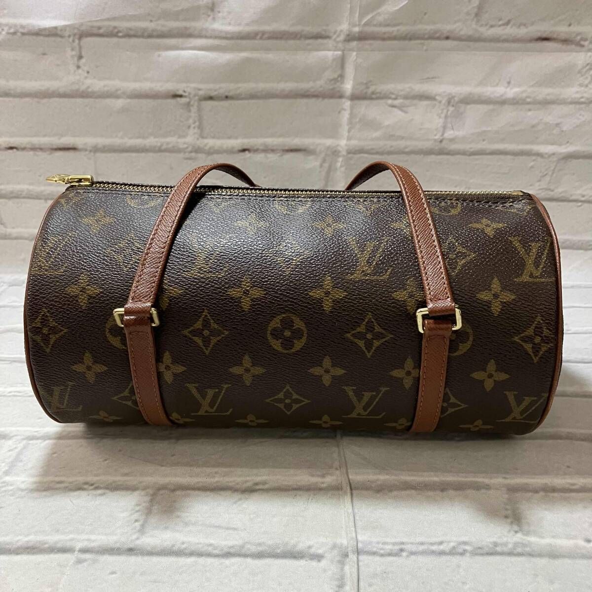 LOUIS VUITTON ルイヴィトン モノグラム M51366 パピヨン26 ブラウン