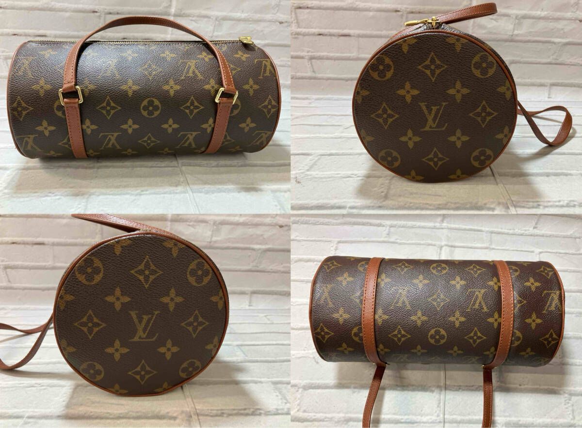 LOUIS VUITTON ルイヴィトン モノグラム M51366 パピヨン26 ブラウン