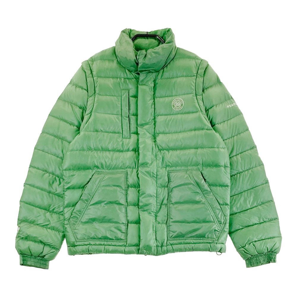 サイズ 4 PEARLY GATES パーリーゲイツ 2WAY ダウンジャケット グリーン系 240101301492 ゴルフウェア レディース ストスト