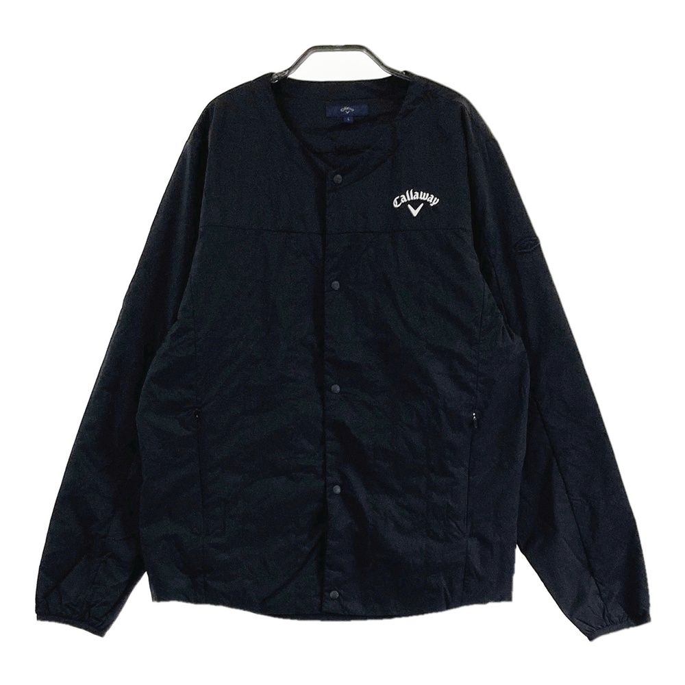 サイズ L CALLAWAY キャロウェイ 長袖中綿ジャケット ブラック系 240101432146 ゴルフウェア メンズ ストスト