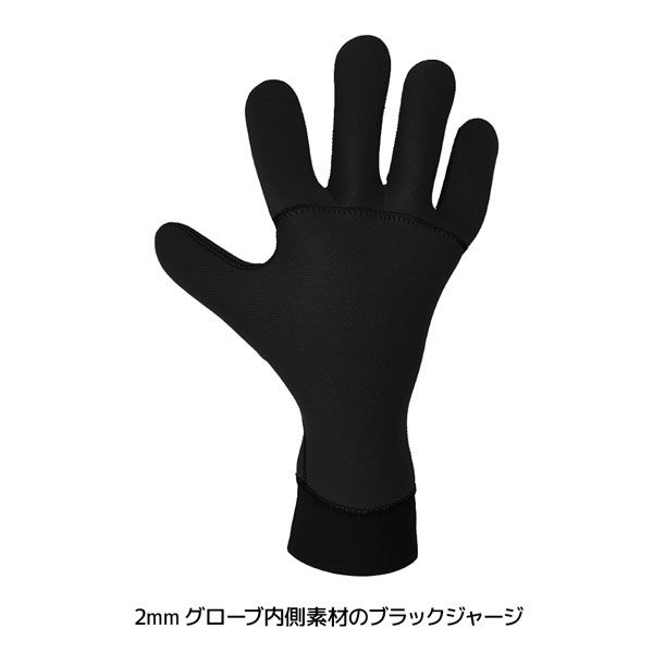 ストレッチラバーグローブ 手首裏側ラバー