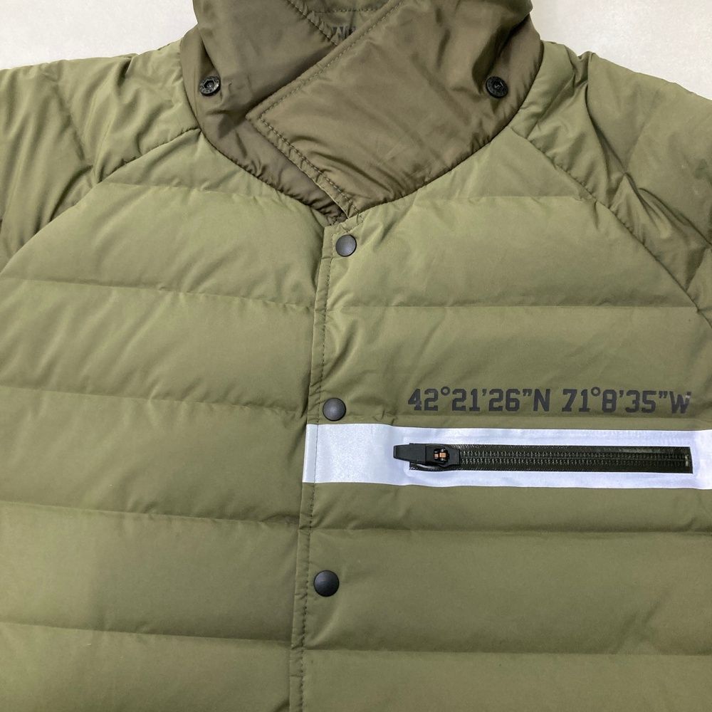 【フォロー割】 中古 ニューバランスゴルフ ダウンジャケット サイズ5 サイズ：5 NEW BALANCE GOLF ニューバランス ダウンジャケット カーキ