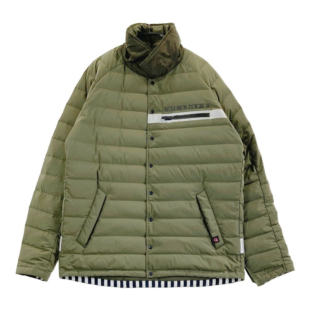 【フォロー割】 中古 ニューバランスゴルフ ダウンジャケット サイズ5 サイズ：5 NEW BALANCE GOLF ニューバランス ダウンジャケット カーキ