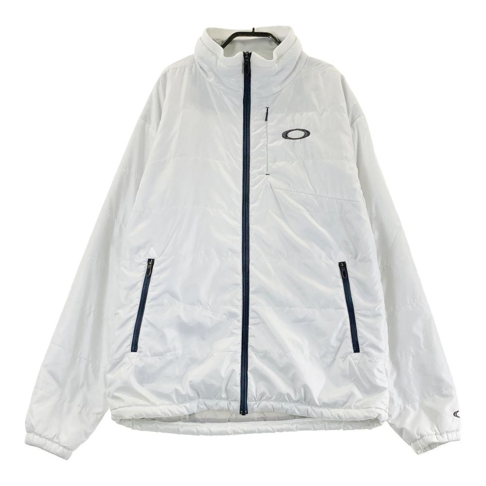 Yanagi 新品 オークリー フーディージップジャケット XL 白 撥水 Yanagi 新品 オークリー フーディージップジャケット XL 白 撥水