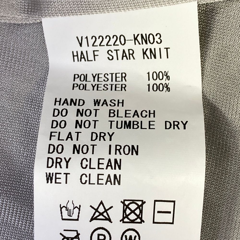 ヴィトゥエルヴ 裏地付きニットセーター