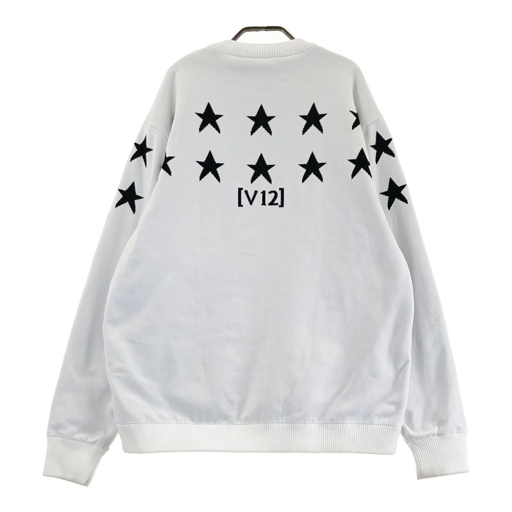 サイズ XXL V12 ヴィトゥエルヴ 裏地付きニットセーター ホワイト系 240101466866 ゴルフウェア メンズ ストスト