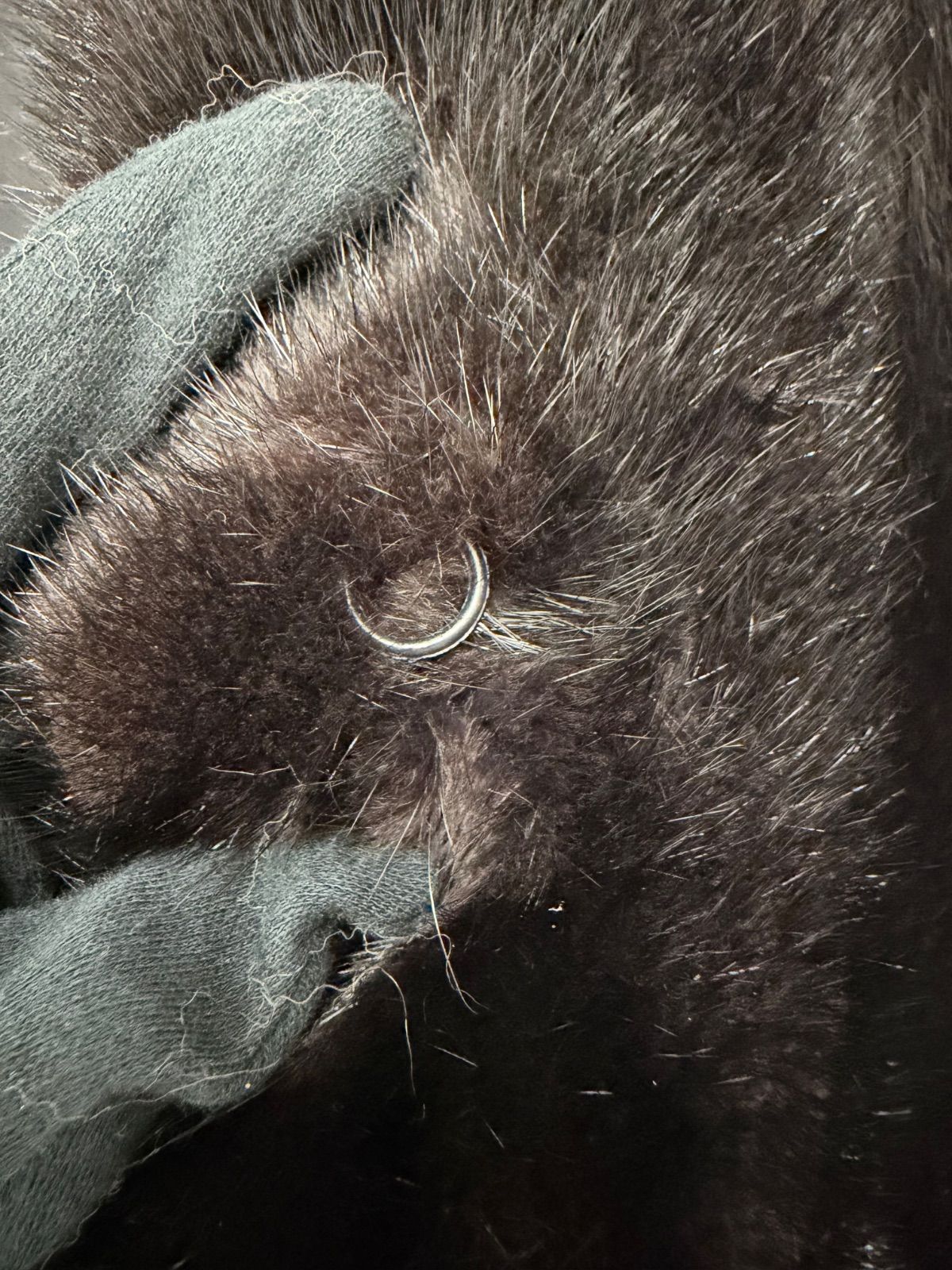 １ SAGA MINK 銀サガミンク 毛皮 コート 黒 ブラック ファッション 2 GULLKHAN_COM