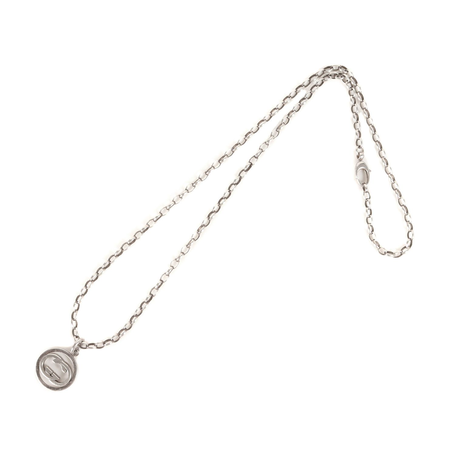 ブランドアクセサリー GUCCI グッチ ネックレス サークル ラウンド