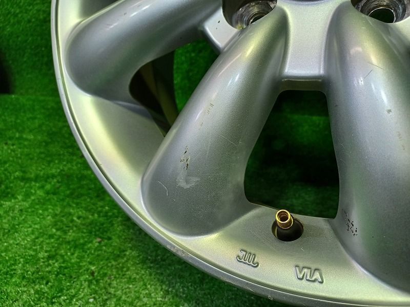  ララパーム ホットスタッフ ﾉｰﾄ ﾌｨｯﾄ ホイール アルミ シルバー 14インチ 5 J 4穴 4本 100 43 14インチ ホイール