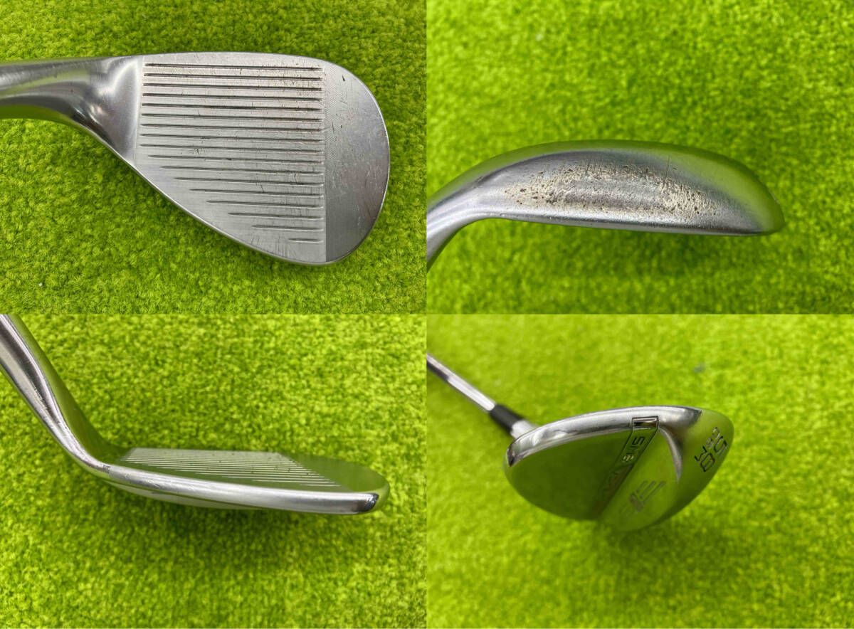 タイトリスト Vokey SM 8 ツアークローム ウェッジ 58° PROJECT X フレックスX 約35.5インチ