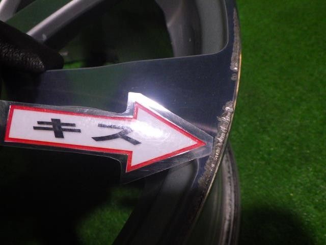  ヴェネルディ バイザッハ ｴｽﾃｨﾏ ホイール アルミ シルバーポリッシュ 18インチ 8 J 5穴 4本 114 3 45 18インチ ホイール