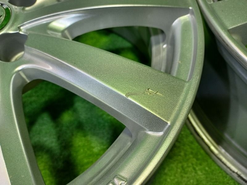 ラブリオン ウェッズ ｱｸｱ ﾉｰﾄ ﾌｨｯﾄ ホイール アルミ シルバー 15インチ 5 J 4穴 4本 100 42