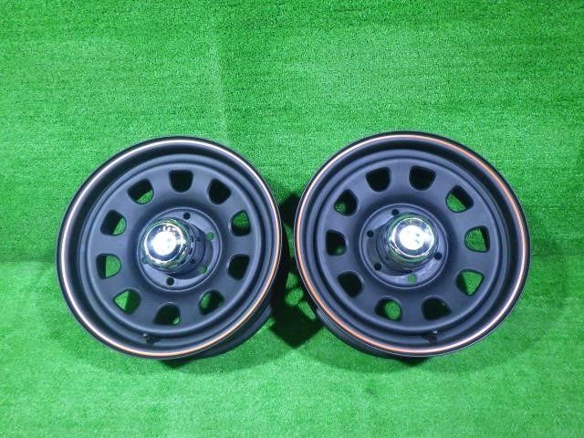 社外 ﾗﾝﾄﾞｸﾙｰｻﾞｰﾌﾟﾗﾄﾞ ホイール アルミ マットブラック 16インチ 6 5 J 6穴 2本 139 7 15