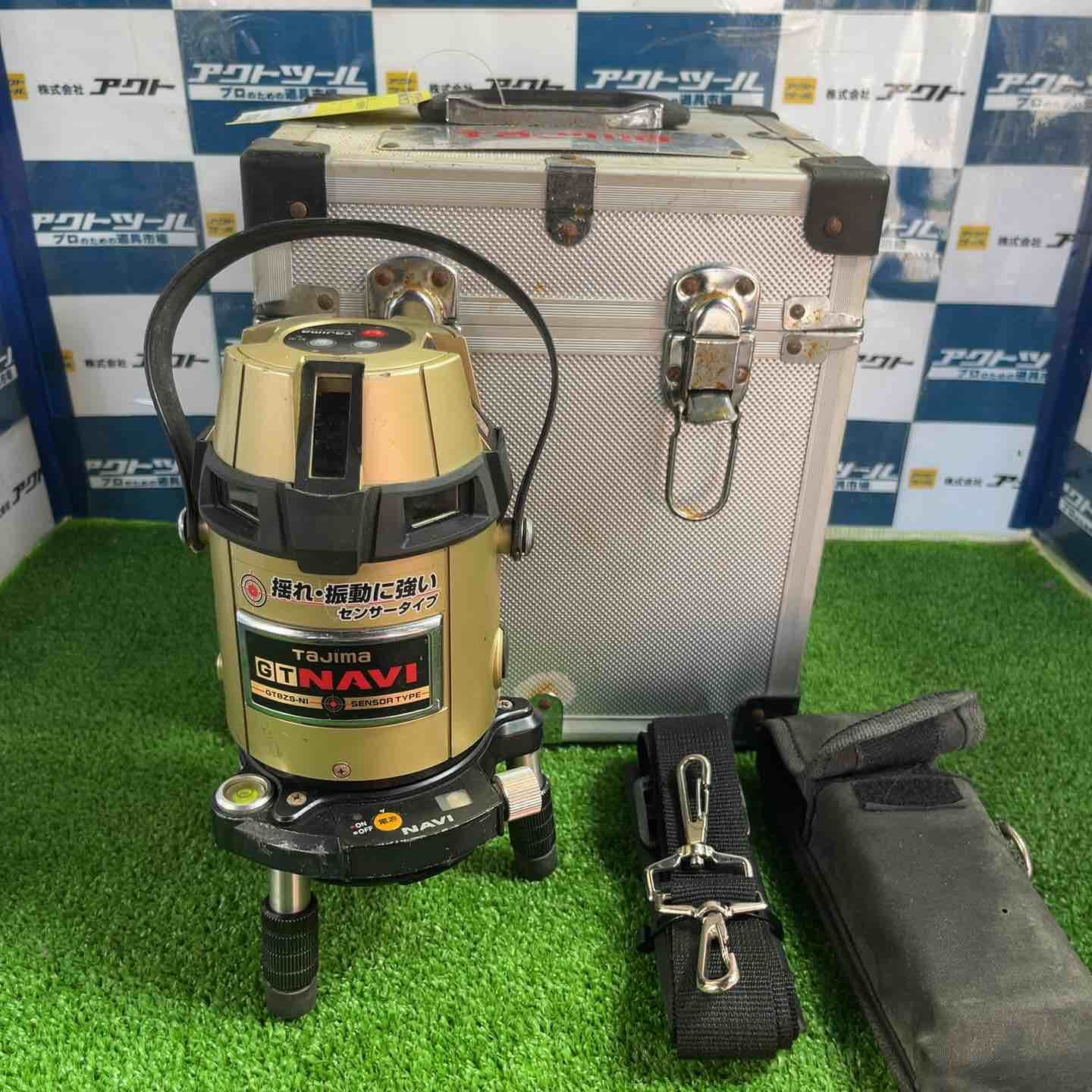 タジマ Tajima NAVI 追尾 フルライン レーザー墨出し器 矩十字 横全周 GT 8 ZS NI