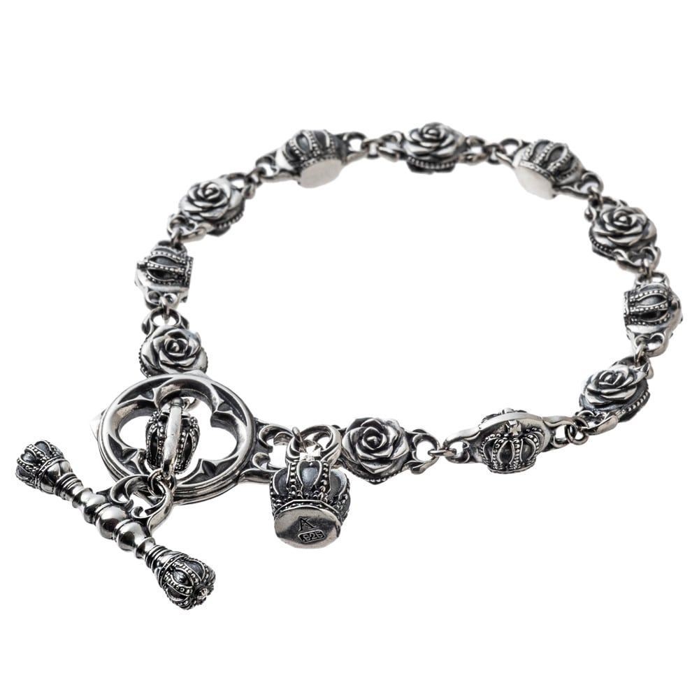 ローズクラウンブレス アルテミスキングス シルバー ジュエリーブランド