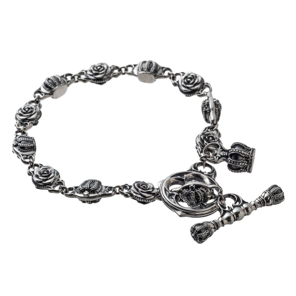 ローズクラウンブレス アルテミスキングス シルバー ジュエリーブランド