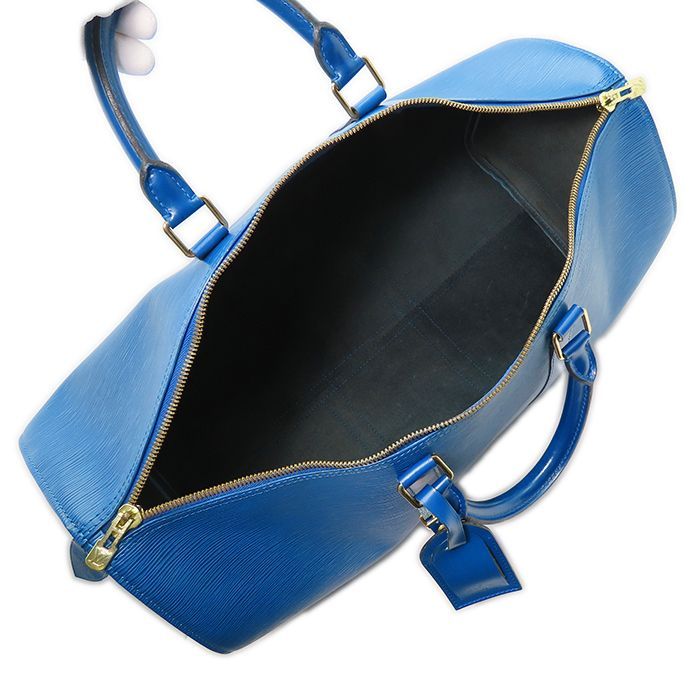 ルイヴィトン キーポル50】エピ トレドブルー M42965 VI0925 ボストン